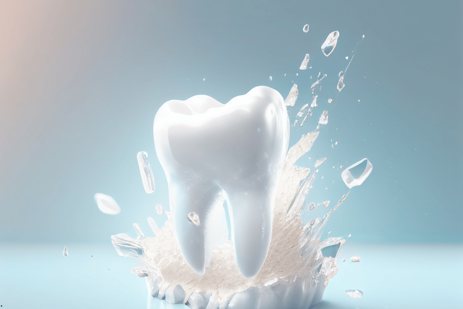 Gráfico de crecimiento de ROI con logo de Google Ads y un diente, para clínicas dentales